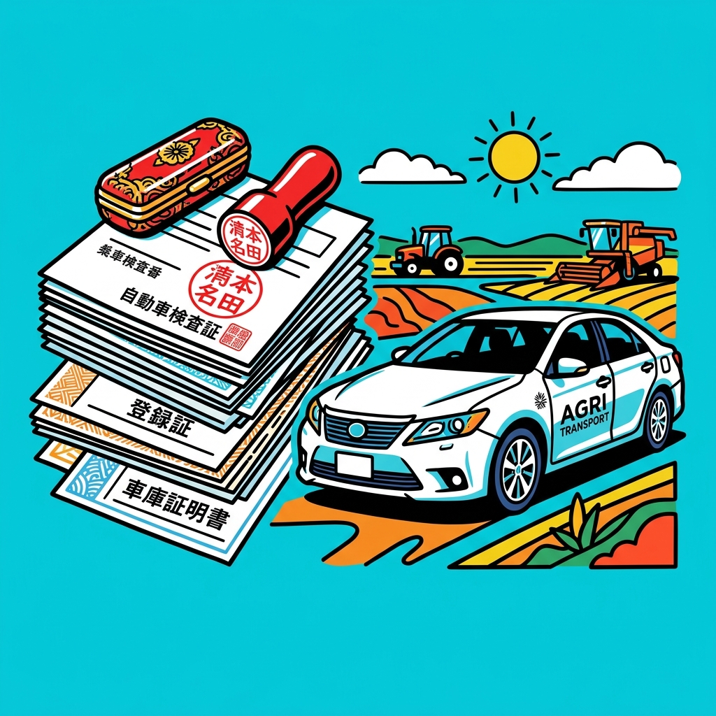 普通自動車の必要書類