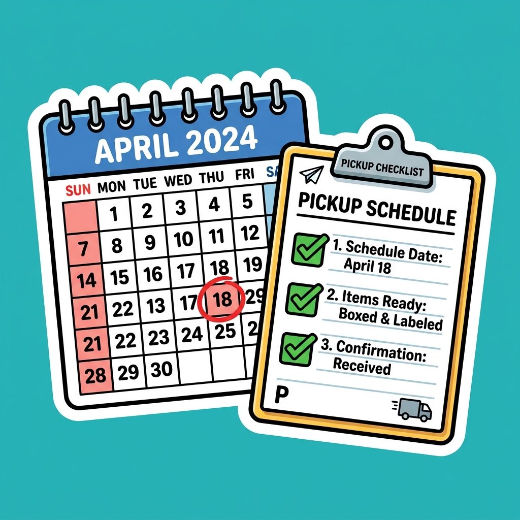 引取日調整・書類案内